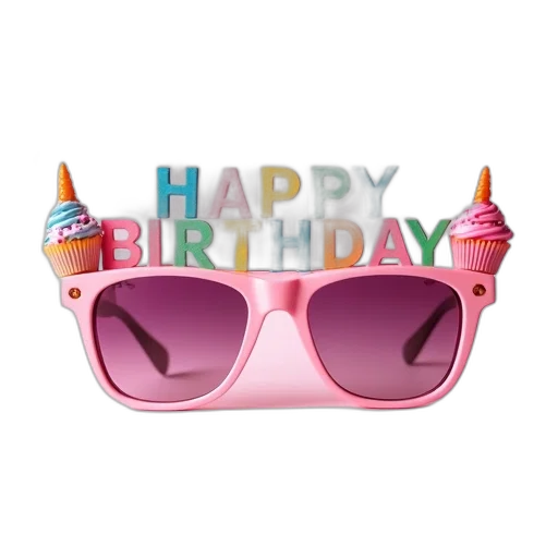 crown, 3d render, pair, pink transparent PNG cut-out