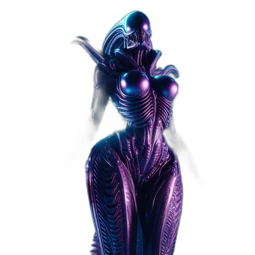 dress, creature, robot, concept art transparent PNG cut-out