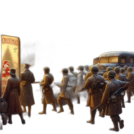 staff, umbrella, car, hat transparent PNG cut-out