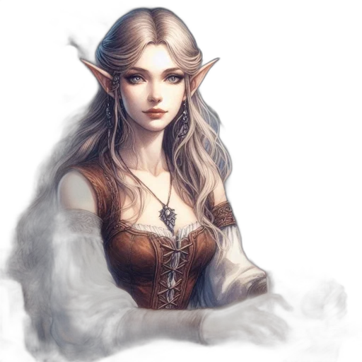 dragon, face, dress, jewelry transparent PNG cut-out