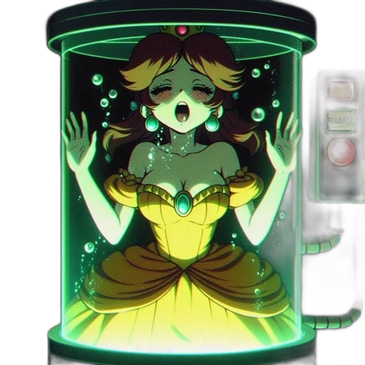 robot, dress, crown, mask transparent PNG cut-out