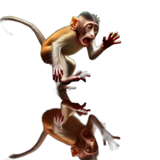 creature, animal, concept art, 3d render transparent PNG cut-out