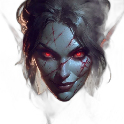 face, mask, staff, dragon transparent PNG cut-out