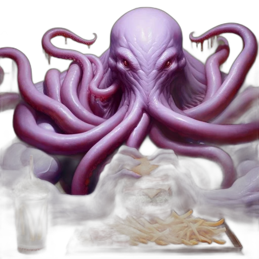 creature, food, animal, concept art transparent PNG cut-out