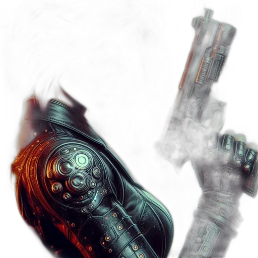 weapon, robot, sword, mask transparent PNG cut-out
