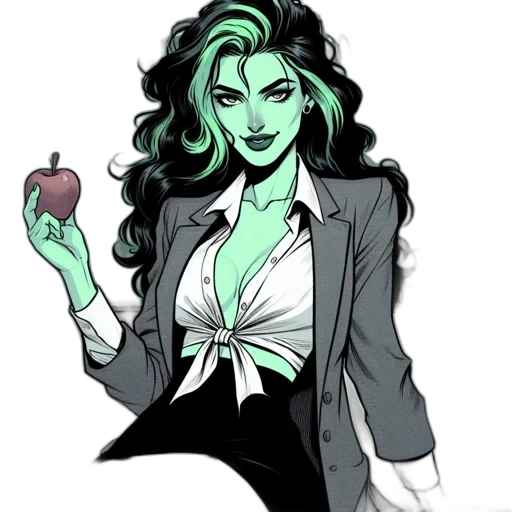 comic book art, cartoon, concept art, fantasy art transparent PNG cut-out