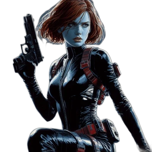 comic book art, concept art, fantasy art, pixel art transparent PNG cut-out