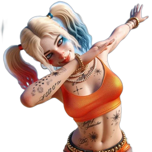 concept art, comic book art, cartoon, 3d render transparent PNG cut-out