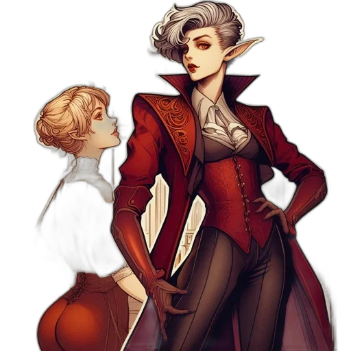 staff, jacket, concept art, fantasy art transparent PNG cut-out
