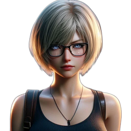 face, staff, robot, dress transparent PNG cut-out