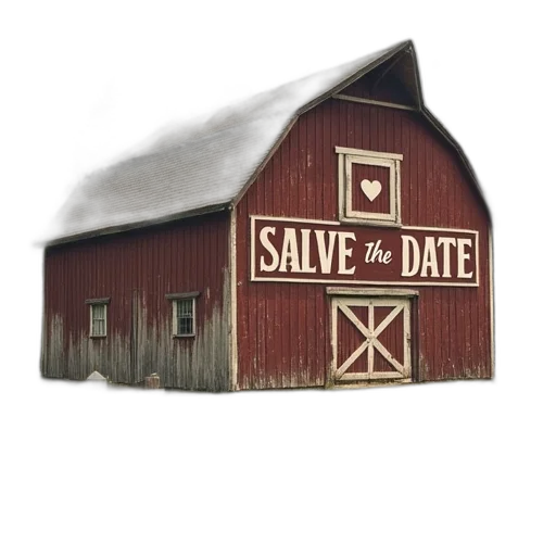 building, furniture, 3d render, rustic transparent PNG cut-out