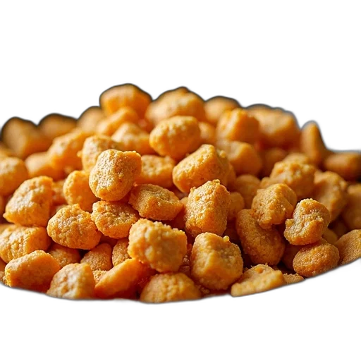 food, crown, jacket, 3d render transparent PNG cut-out