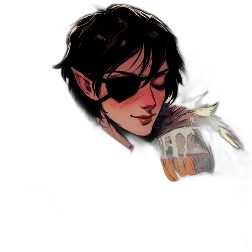 weapon, mask, dragon, jacket transparent PNG cut-out