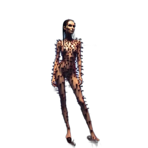 robot, dress, creature, animal transparent PNG cut-out
