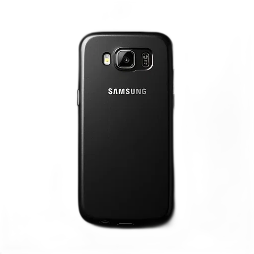 3d render, front, samsung, galaxy transparent PNG cut-out
