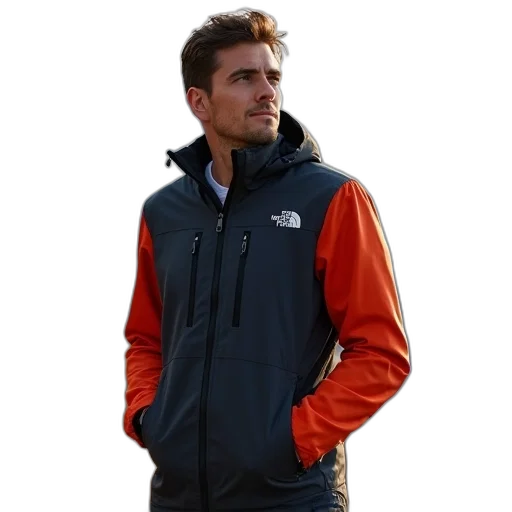 jacket, staff, north, face transparent PNG cut-out