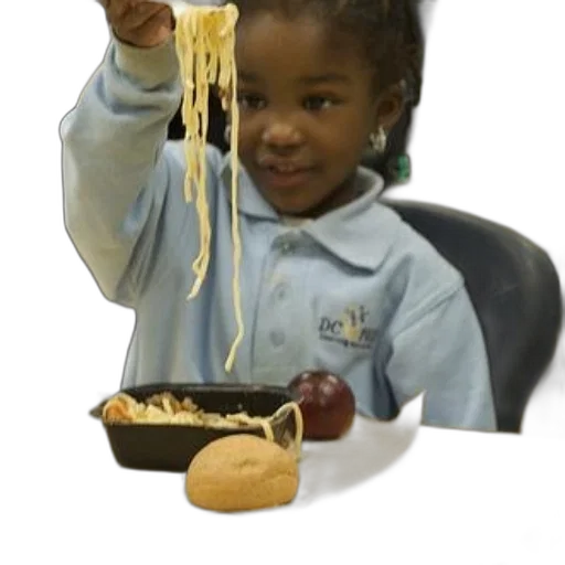 food, staff, young, girl transparent PNG cut-out
