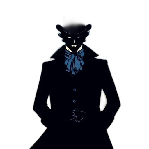 mask, jacket, staff, creature transparent PNG cut-out
