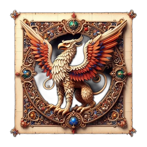 dragon, jewelry, staff, crown transparent PNG cut-out