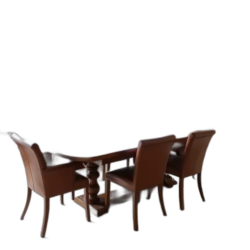 furniture, 3d render, photorealistic, earth tones transparent PNG cut-out