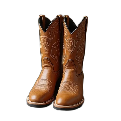 shoes, pair, coyote, boots transparent PNG cut-out