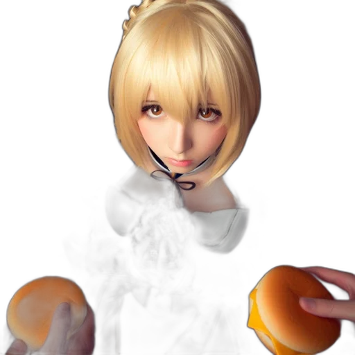 food, robot, staff, face transparent PNG cut-out