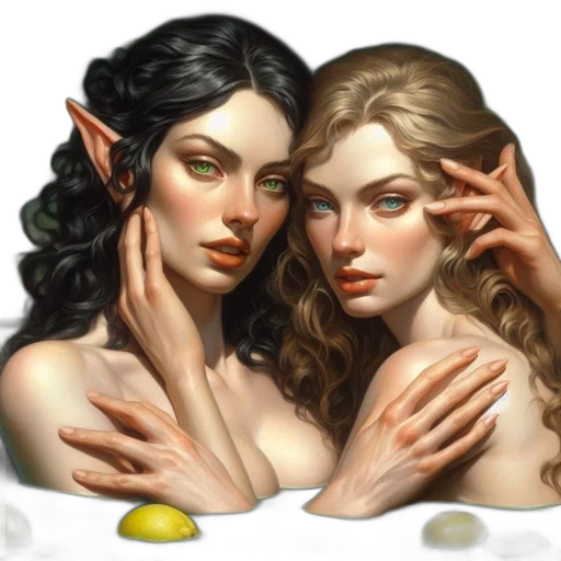 jewelry, fantasy art, concept art, photorealistic transparent PNG cut-out