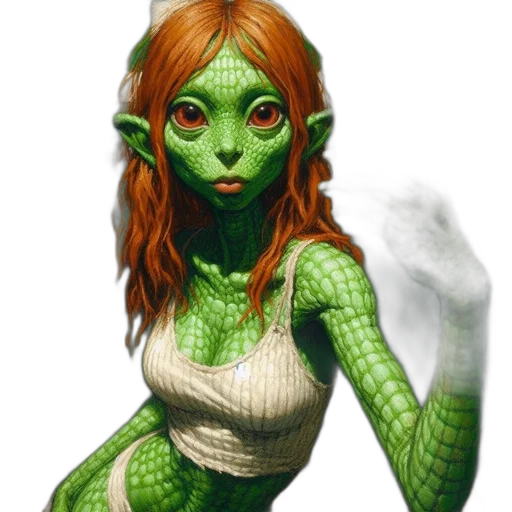 staff, creature, dragon, fantasy art transparent PNG cut-out