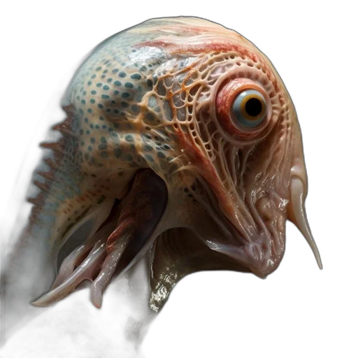 creature, animal, dragon, face transparent PNG cut-out