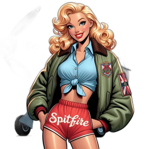 jacket, staff, weapon, comic book art transparent PNG cut-out