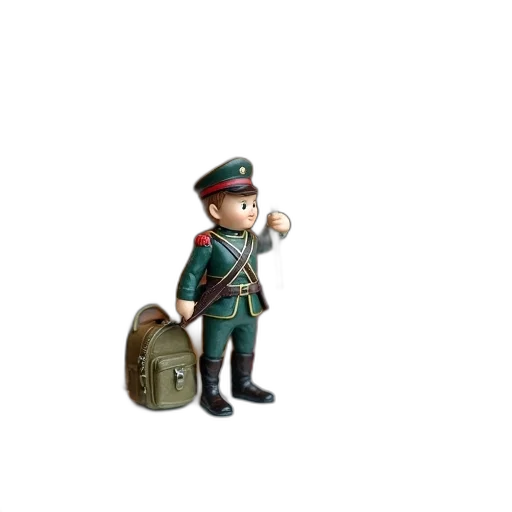 staff, weapon, jacket, hat transparent PNG cut-out