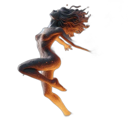 hair, creature, jewelry, dragon transparent PNG cut-out