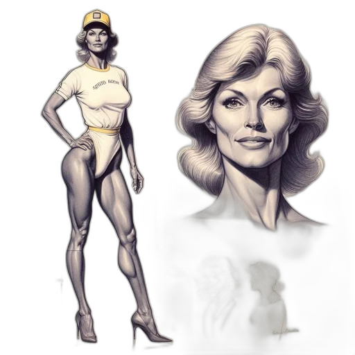 concept art, comic book art, fantasy art, cartoon transparent PNG cut-out