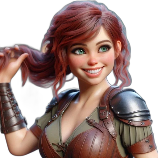 fantasy art, 3d render, concept art, photorealistic transparent PNG cut-out