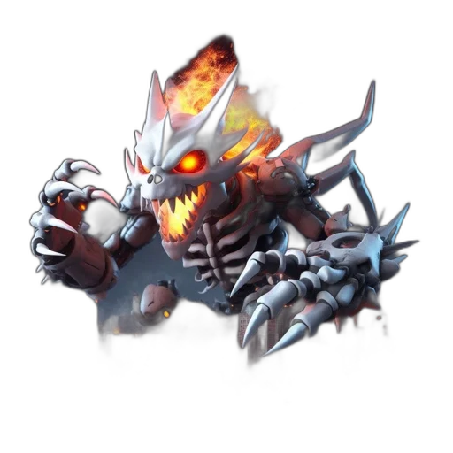 dragon, weapon, creature, staff transparent PNG cut-out