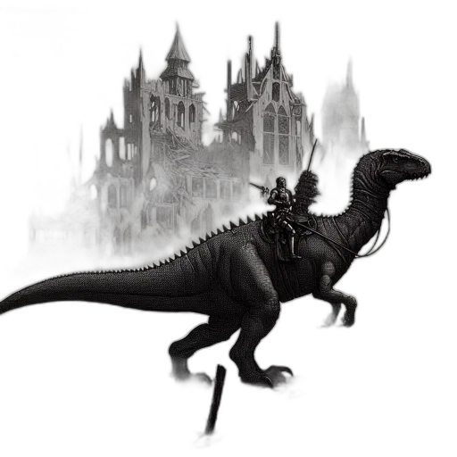 dragon, animal, creature, concept art transparent PNG cut-out