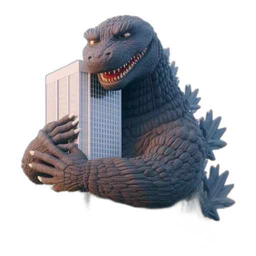 creature, dragon, animal, building transparent PNG cut-out