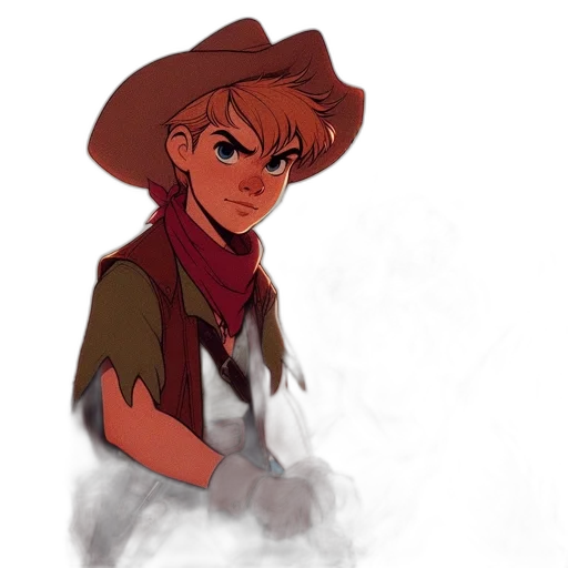 staff, hat, concept art, watercolor transparent PNG cut-out