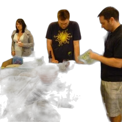 staff, fog, fire, underwater transparent PNG cut-out