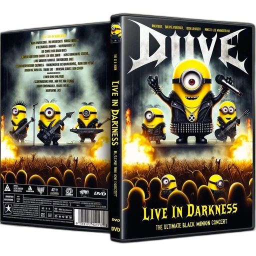 minion, characters, perform, heavy transparent PNG cut-out