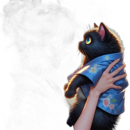 dragon, creature, animal, staff transparent PNG cut-out