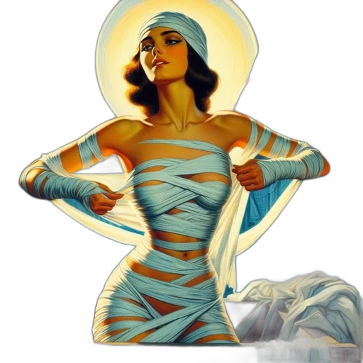 jewelry, comic book art, concept art, fantasy art transparent PNG cut-out