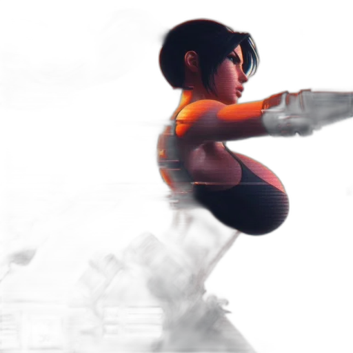 weapon, robot, staff, concept art transparent PNG cut-out