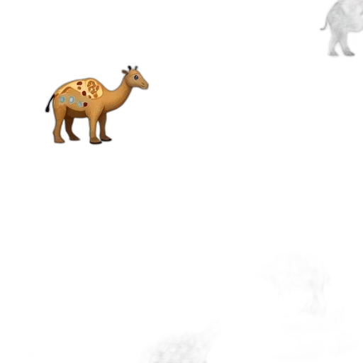 animal, creature, dragon, pixel art transparent PNG cut-out