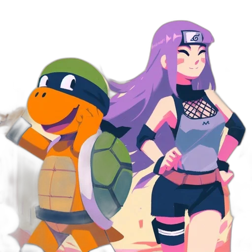 concept art, pixel art, cartoon, fantasy art transparent PNG cut-out