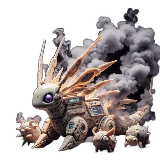 dragon, creature, weapon, animal transparent PNG cut-out