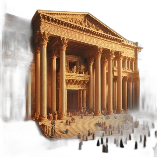building, 3d render, concept art, photorealistic transparent PNG cut-out