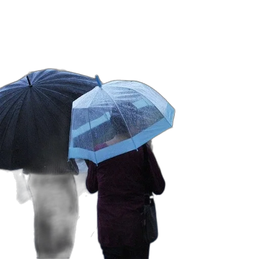 umbrella, hat, jacket, mask transparent PNG cut-out