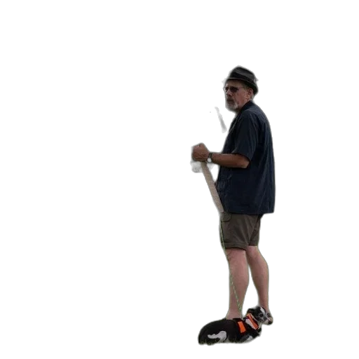 shoes, staff, creature, robot transparent PNG cut-out