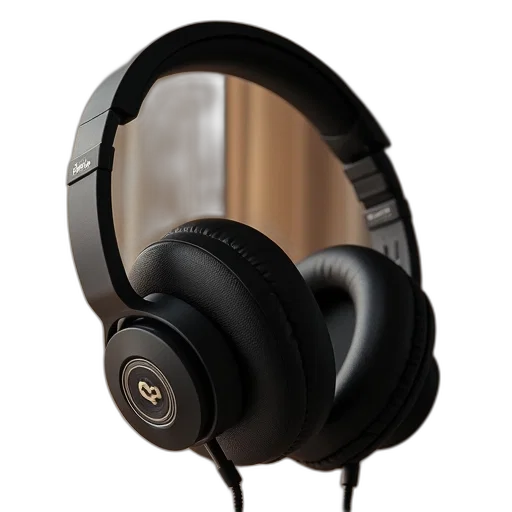 3d render, beoplay, headphones, bang transparent PNG cut-out